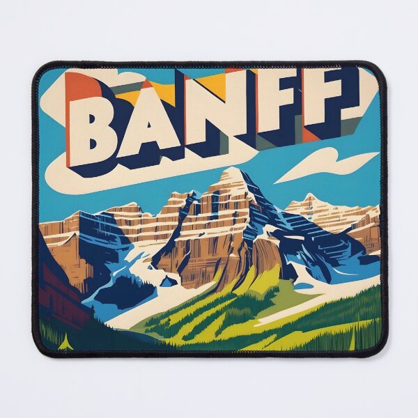 Item preview, Banff National Park Canada Vintage Travel Tourism designed and sold by TravelersGems.