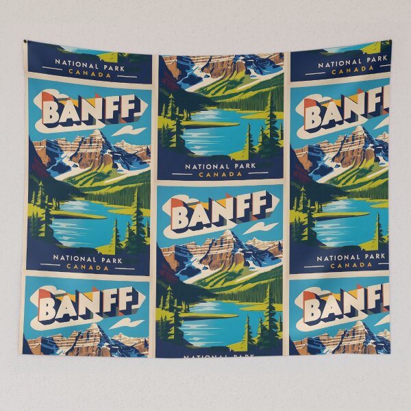 Item preview, Banff National Park Canada Vintage Travel Tourism  designed and sold by TravelersGems.