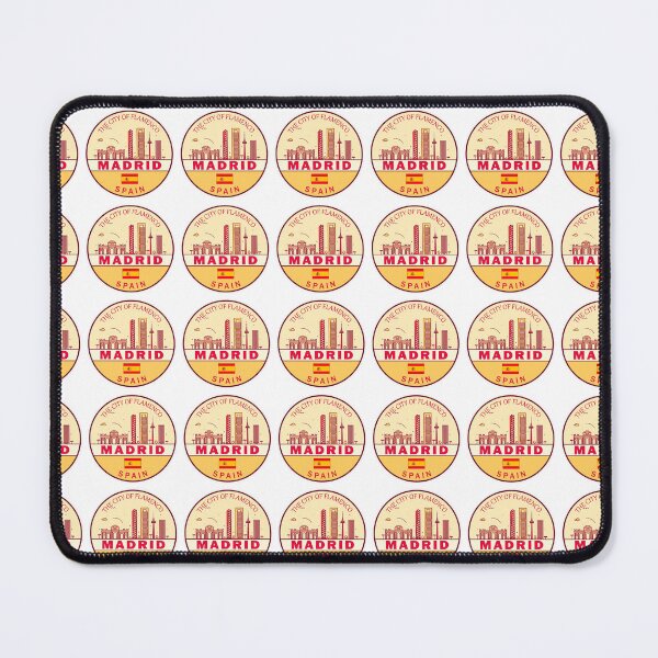 Item preview, Madrid Skyline Art – Iconic Spain Cityscape designed and sold by BubbleSpy.