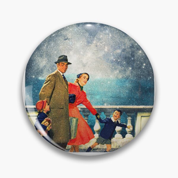 Item preview, A STROLL IN SPACE - RETRO FUTURISTIC DIGITAL COLLAGE designed and sold by Kev Prescott.