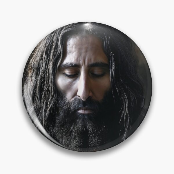 Item preview, CLOSEST to the Shroud so far of Jesus of Nazareth designed and sold by ShroudFaceAI.