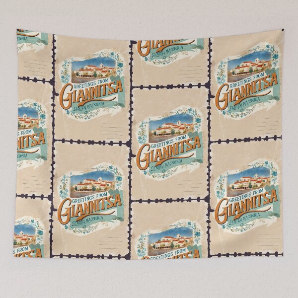 Item preview, Giannitsa Central Macedonia Greece Postcard Vintage Retro Travel Vintage designed and sold by TravelPostcardGems.