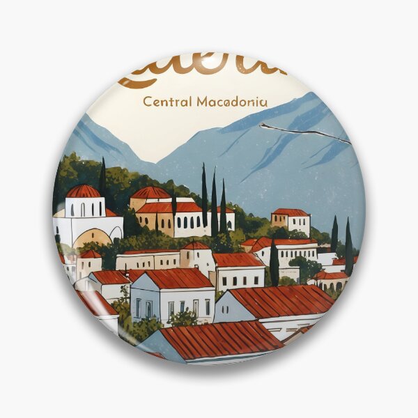 Item preview, Katerini Central Macedonia Postcard Vintage Retro Travel Vintage designed and sold by TravelPostcardGems.