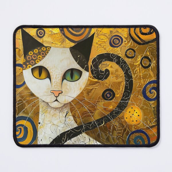 Item preview, Gustav Klimt Cat designed and sold by Leopoldus.