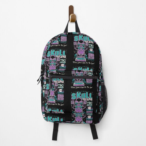 Item preview, Skull Island Tiki - Creepy Cute  - Vintage Retro Surf Vacation designed and sold by Nemons.