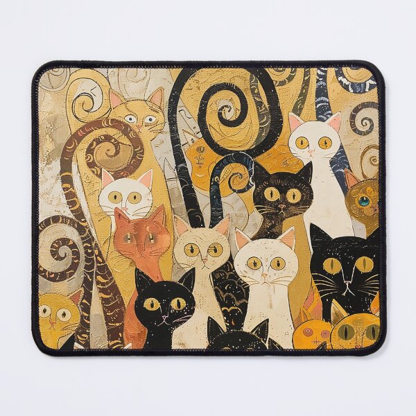 Item preview, Gustav Klimt Cats designed and sold by Leopoldus.