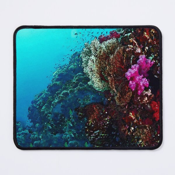 Item preview, coral reef deep sea sea floor fish designed and sold by AA-designstore.