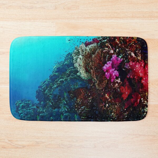 Item preview, coral reef deep sea sea floor fish designed and sold by AA-designstore.