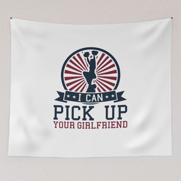 Item preview, I Can Pick Up Your Girlfriend Funny Mens Cheerleading designed and sold by jaygo.