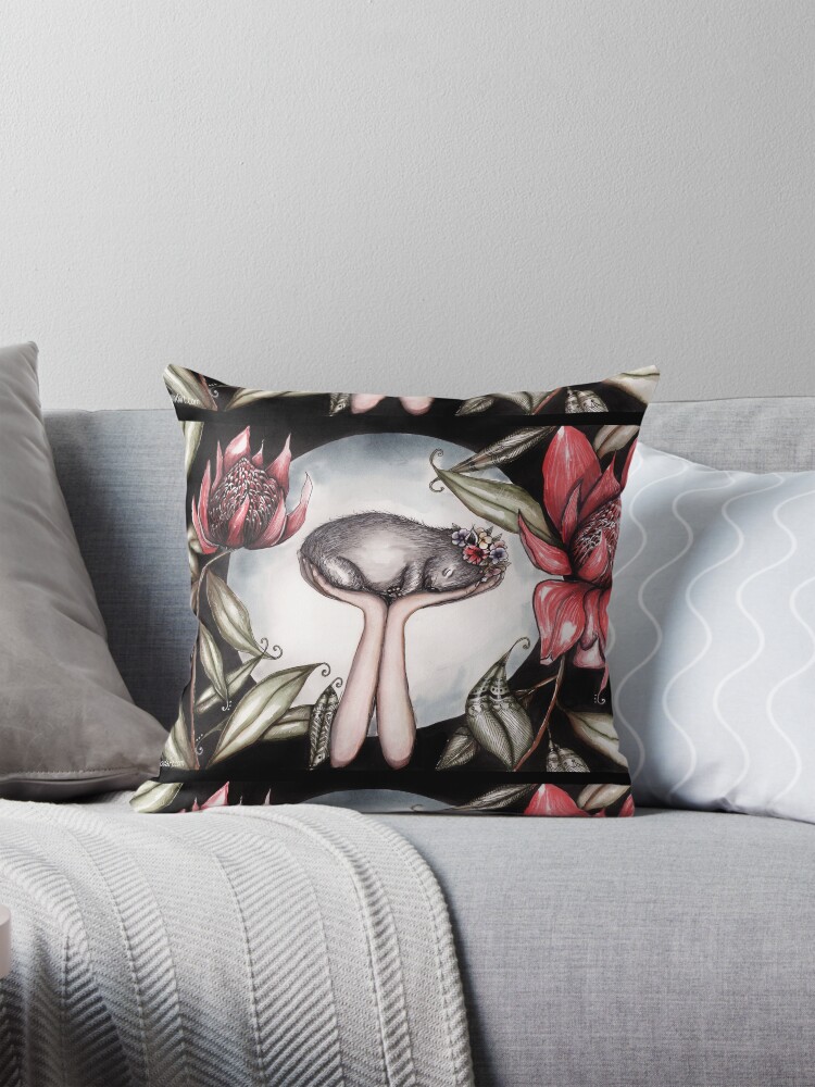 Thumbnail 1 of 4, Pillow, A little piece of Australia designed and sold by dishmoptop.