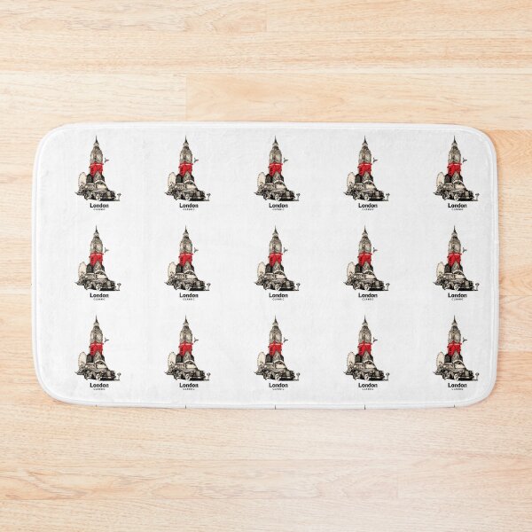 Item preview, London Classic Landmarks Art – Iconic British Cityscape designed and sold by BubbleSpy.