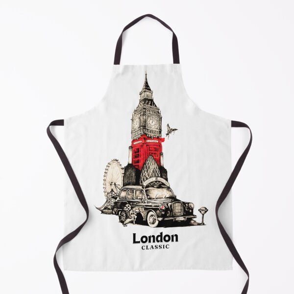 Item preview, London Classic Landmarks Art – Iconic British Cityscape designed and sold by BubbleSpy.