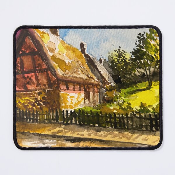 Item preview, Cotswolds England Watercolor designed and sold by TheArtCave.