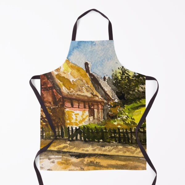Item preview, Cotswolds England Watercolor designed and sold by TheArtCave.
