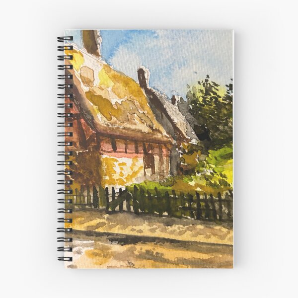 Item preview, Cotswolds England Watercolor designed and sold by TheArtCave.