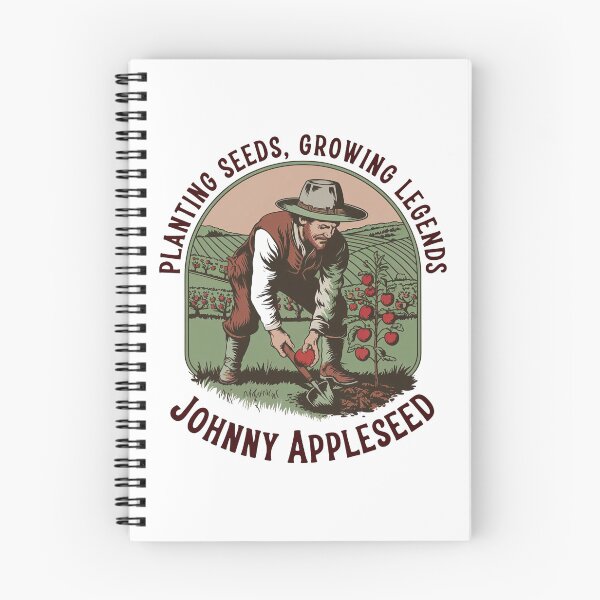 Item preview, Planting Seeds, Growing Legends – Johnny Appleseed Vintage  designed and sold by Tbinl.