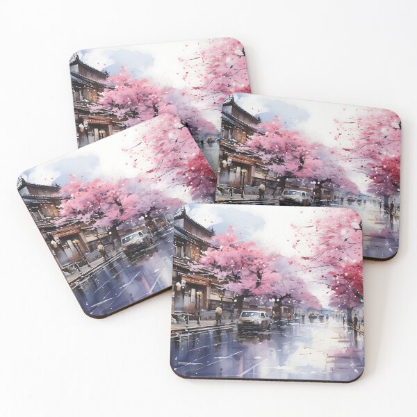 Item preview, Japanese Watercolor - Gujo Hachiman designed and sold by KootenayDesigns.