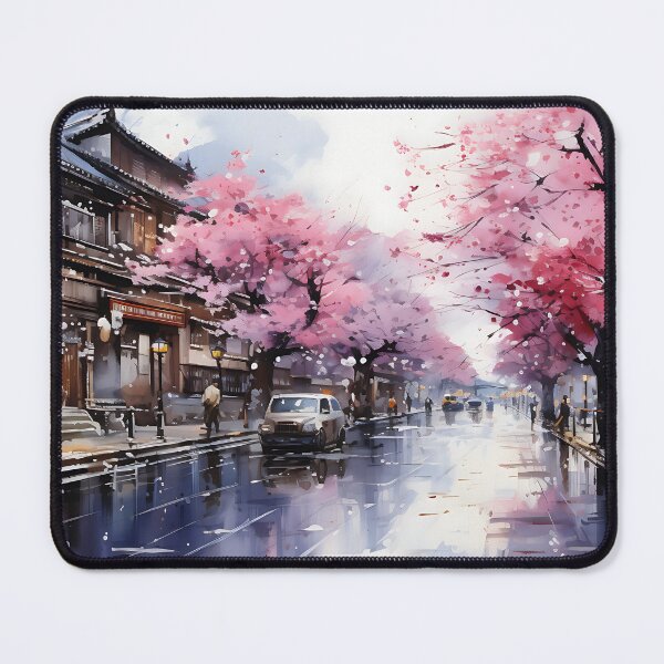Item preview, Japanese Watercolor - Gujo Hachiman designed and sold by KootenayDesigns.