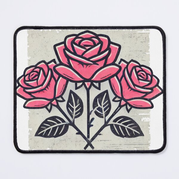 Item preview, Vintage Red Roses designed and sold by Blink Art Studio.