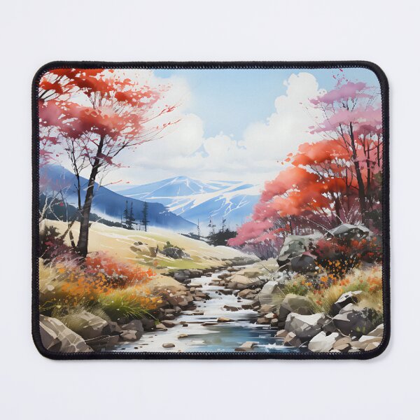 Item preview, Japanese Watercolor - Haguro Yamagata designed and sold by KootenayDesigns.