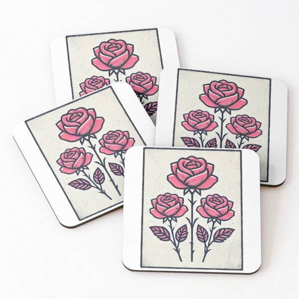 Item preview, Vintage Red Roses designed and sold by Blink Art Studio.