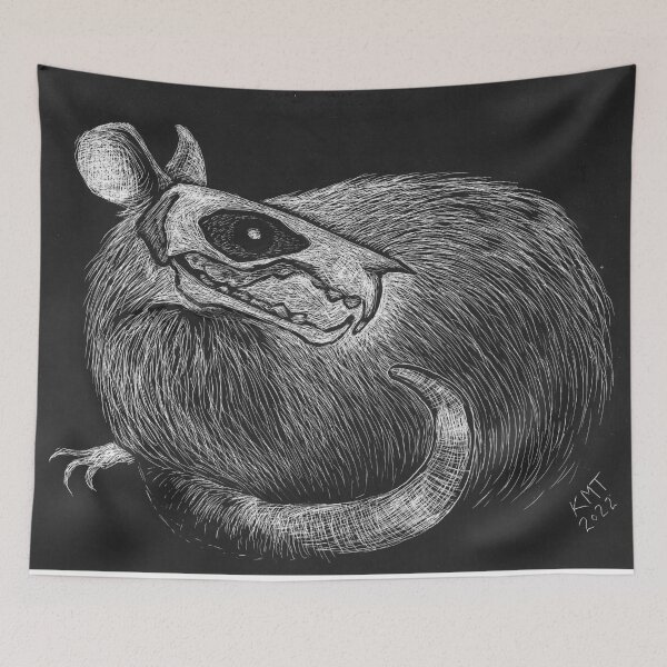 Item preview, Laughing Skull Rat designed and sold by Kaisa Maria Tuulenkari.