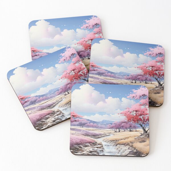 Item preview, Japanese Watercolor - Hitachi designed and sold by KootenayDesigns.