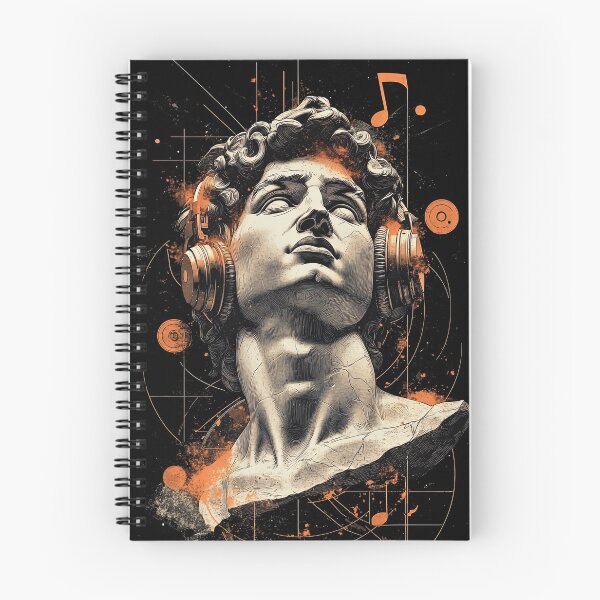 Item preview, David listens to music  designed and sold by Gaviani Design Studio.