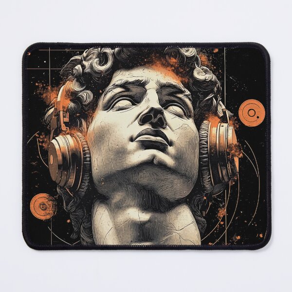 Item preview, David listens to music  designed and sold by Gaviani Design Studio.
