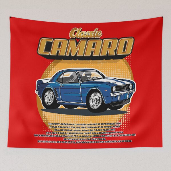 Item preview, Classic Camaro Cartoon designed and sold by itsTheBugz.
