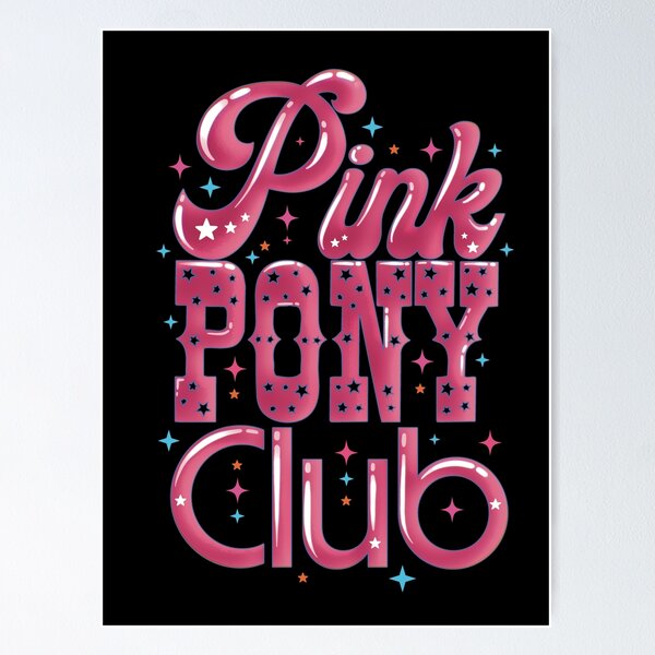 Item preview, Pink Pony Club designed and sold by ArteccoShop.
