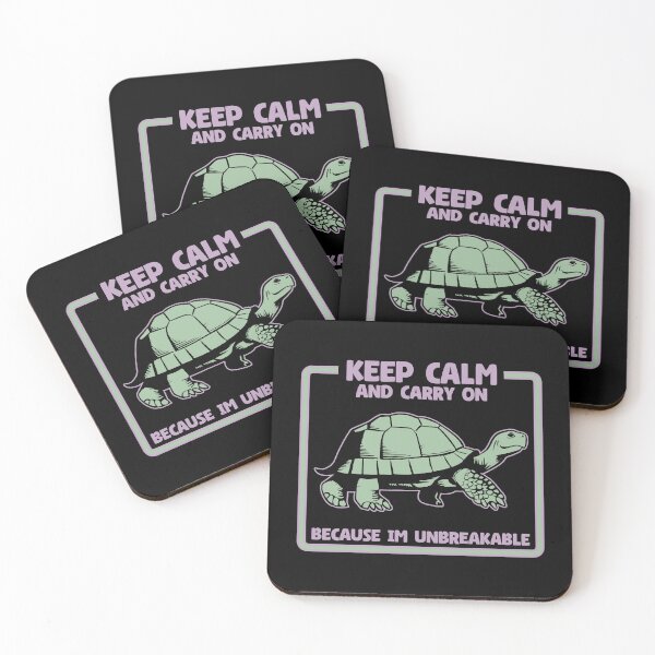 Item preview, Keep Calm and Carry On, Tortoise Design designed and sold by FlashCraft Design.