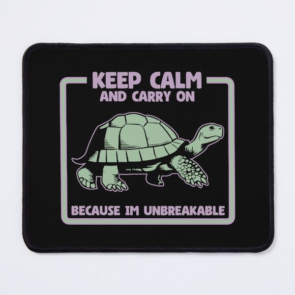 Item preview, Keep Calm and Carry On, Tortoise Design designed and sold by FlashCraft Design.