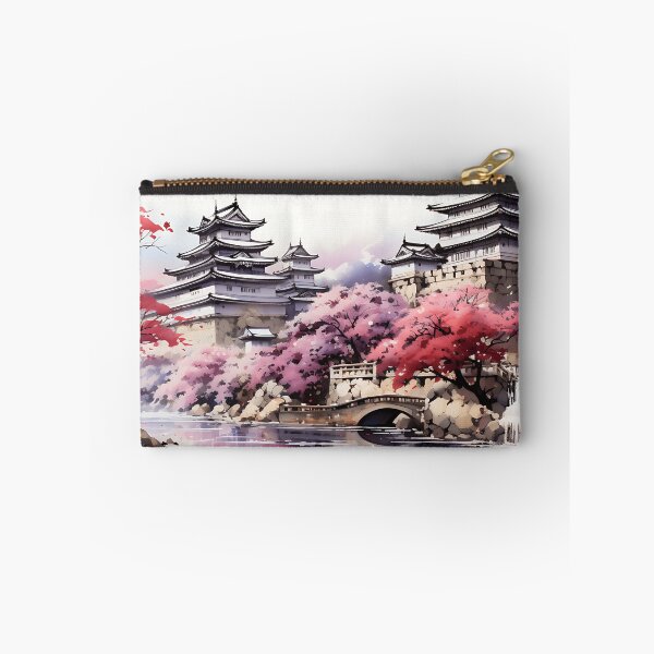 Item preview, Japanese Watercolor - Hyogo Castle designed and sold by KootenayDesigns.