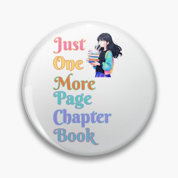 Item preview, Just One Page/Chapter/Book - Dark-haired girl with laser eyes - Booktook Reader designed and sold by BookishNookish.