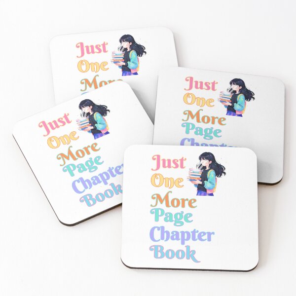 Item preview, Just One Page/Chapter/Book - Dark-haired girl with laser eyes - Booktook Reader designed and sold by BookishNookish.