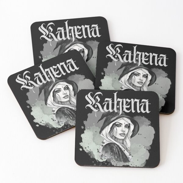 Item preview, Kahena the Tattooed Barbarian Witch - Gothic Halloween Design designed and sold by Hummy-studio.