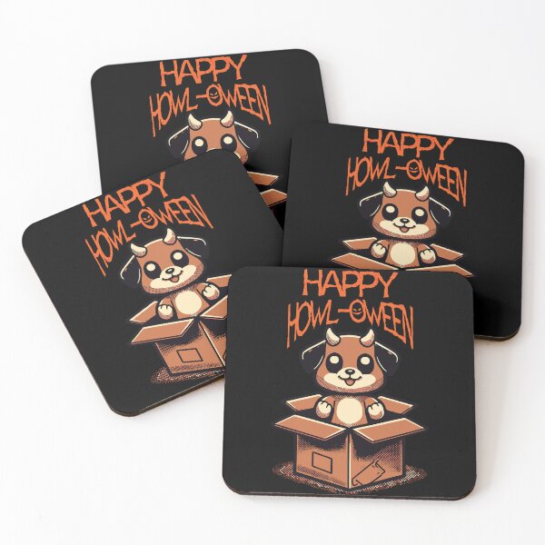 Item preview, Happy Howl-oween Funny Dog Halloween Saying designed and sold by LuminOrb.