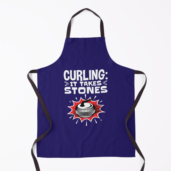 Item preview, Curling It Takes Stones Funny Winter Sport designed and sold by jaygo.
