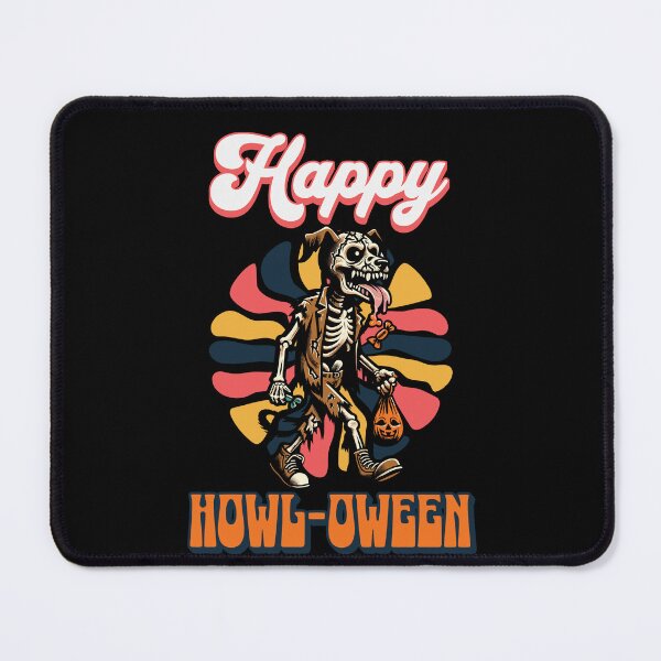 Item preview, Happy Howl Oween Funny Dog Halloween Saying designed and sold by LuminOrb.