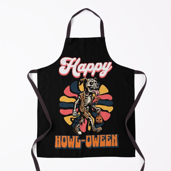 Item preview, Happy Howl Oween Funny Dog Halloween Saying designed and sold by LuminOrb.