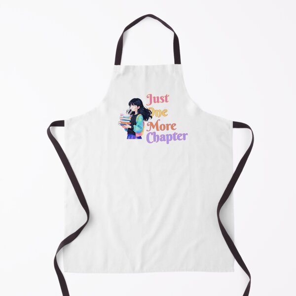 Item preview, Just One More Chapter- Dark-haired girl with laser eyes - Booktook Reader designed and sold by BookishNookish.