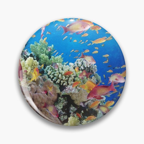 Item preview, coral reef fish deep sea sea floor designed and sold by AA-designstore.