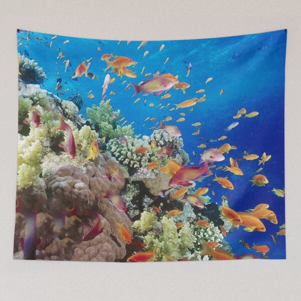 Item preview, coral reef fish deep sea sea floor designed and sold by AA-designstore.