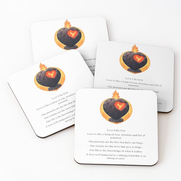 Item preview, Love Like Iron designed and sold by SHPoetry.