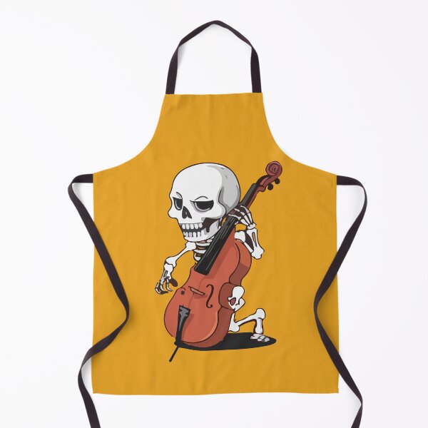 Item preview, Halloween Music Teacher Skeleton Playing the cello designed and sold by shirtscom.