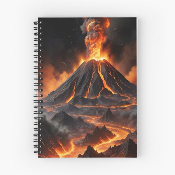 Item preview, volcano graphics arts designed and sold by Nahas2020.
