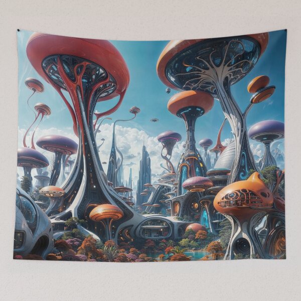 Item preview, Alien City designed and sold by maleksadeq.