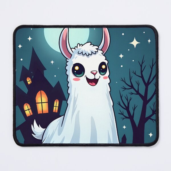 Item preview, Ghostly llama designed and sold by kjp-design.