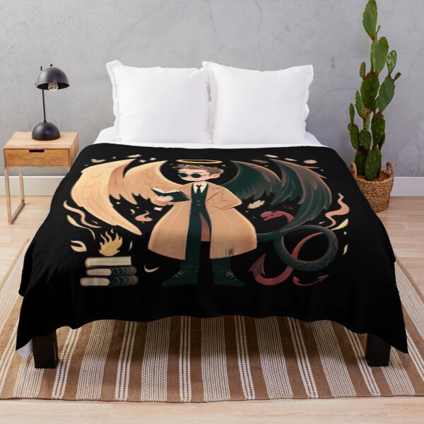 Item preview, Angel and Demon Duo Cartoon Art designed and sold by IllumeInk.